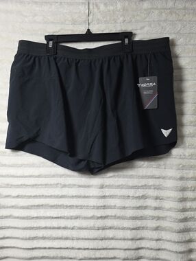 0483 Korsa Women's Athletic Shorts with Built In Underwear